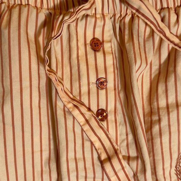 Taylor Swift Women's Striped Pajama Set Orange Size L - Picture 7 of 11